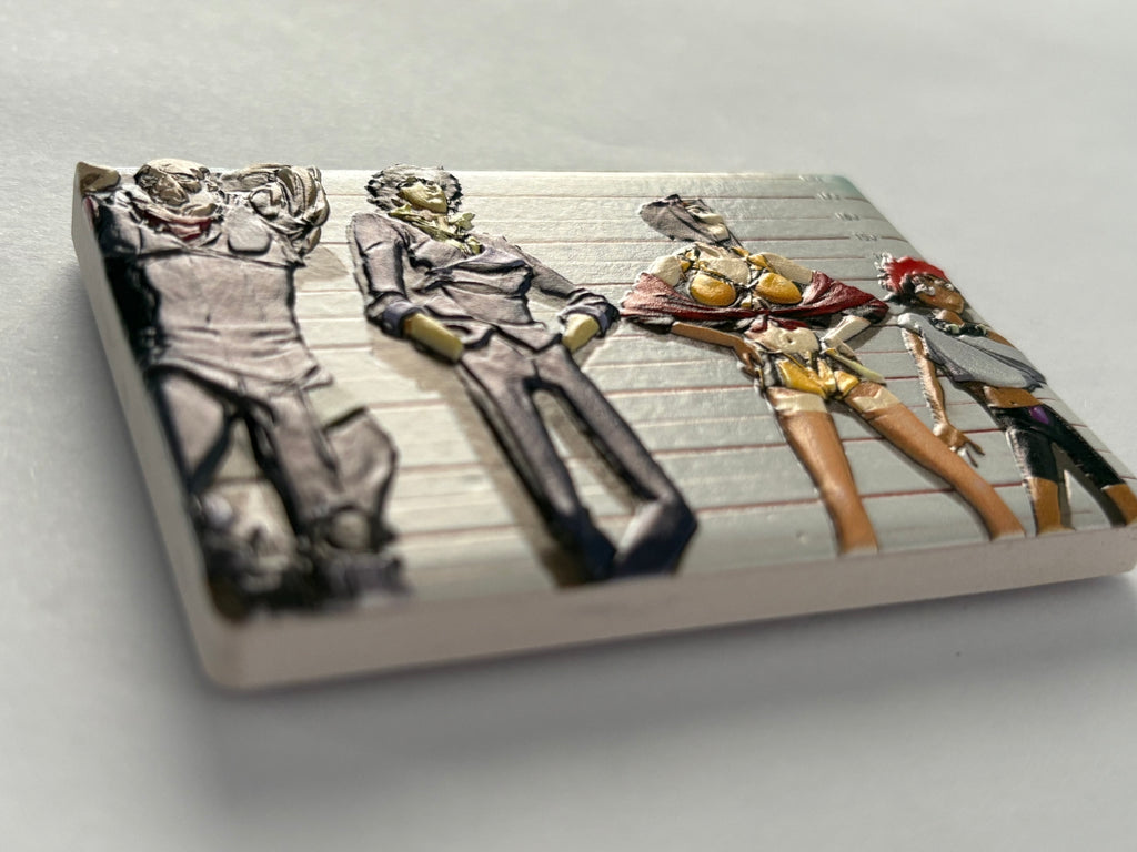 Toonami fridge magnets
